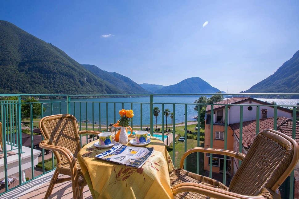 meer van lugano, italie vliegvakantie