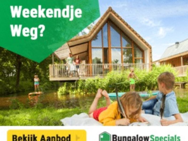 Bungalowspecials.nl Black Friday